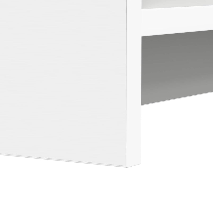 Boekenkast Wit 59 x 30 x 111 cm Bewerkt hout