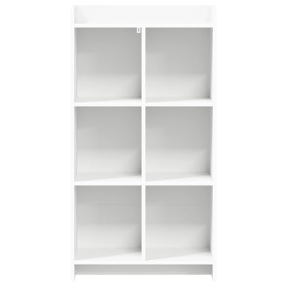 Boekenkast Wit 59 x 30 x 111 cm Bewerkt hout