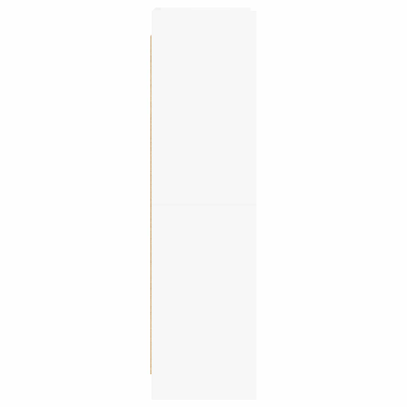 Boekenkast Wit 59 x 30 x 111 cm Bewerkt hout