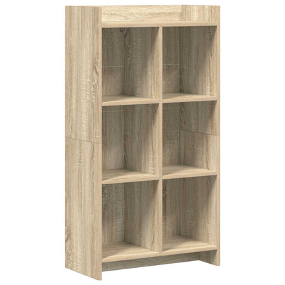 Boekenkast Sonoma Eiken 59 x 30 x 111 cm Bewerkt hout