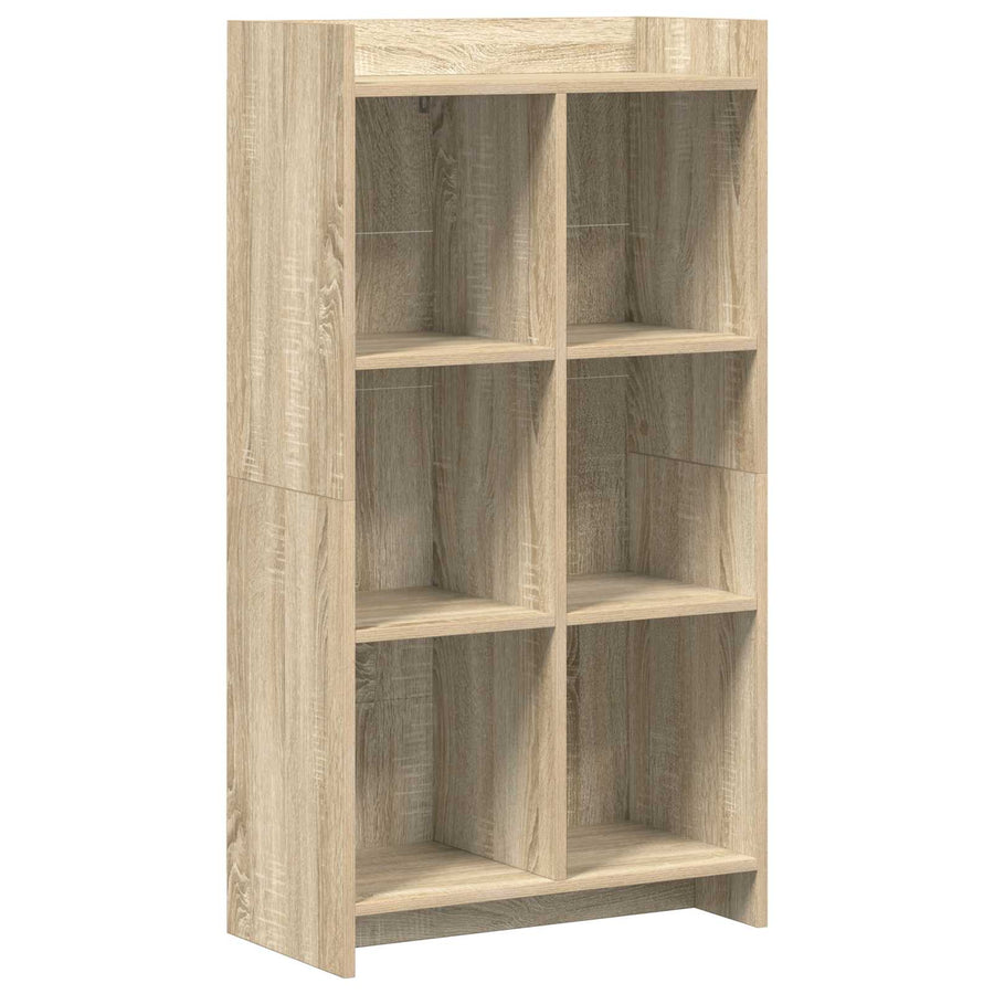 Boekenkast Sonoma Eiken 59 x 30 x 111 cm Bewerkt hout