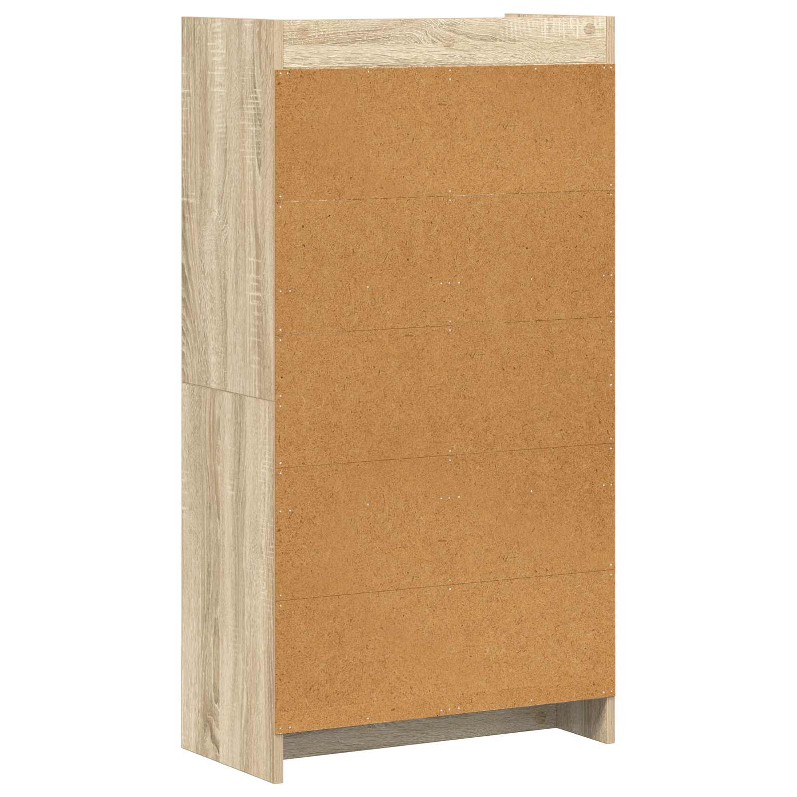 Boekenkast Sonoma Eiken 59 x 30 x 111 cm Bewerkt hout