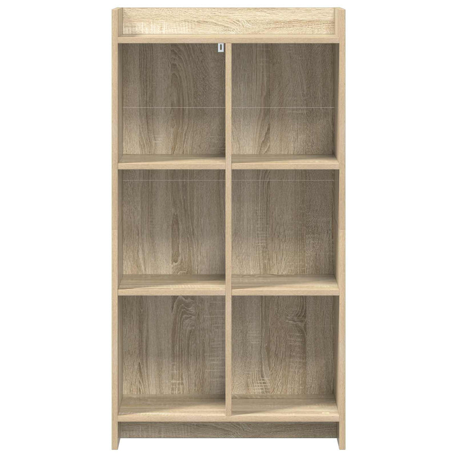 Boekenkast Sonoma Eiken 59 x 30 x 111 cm Bewerkt hout