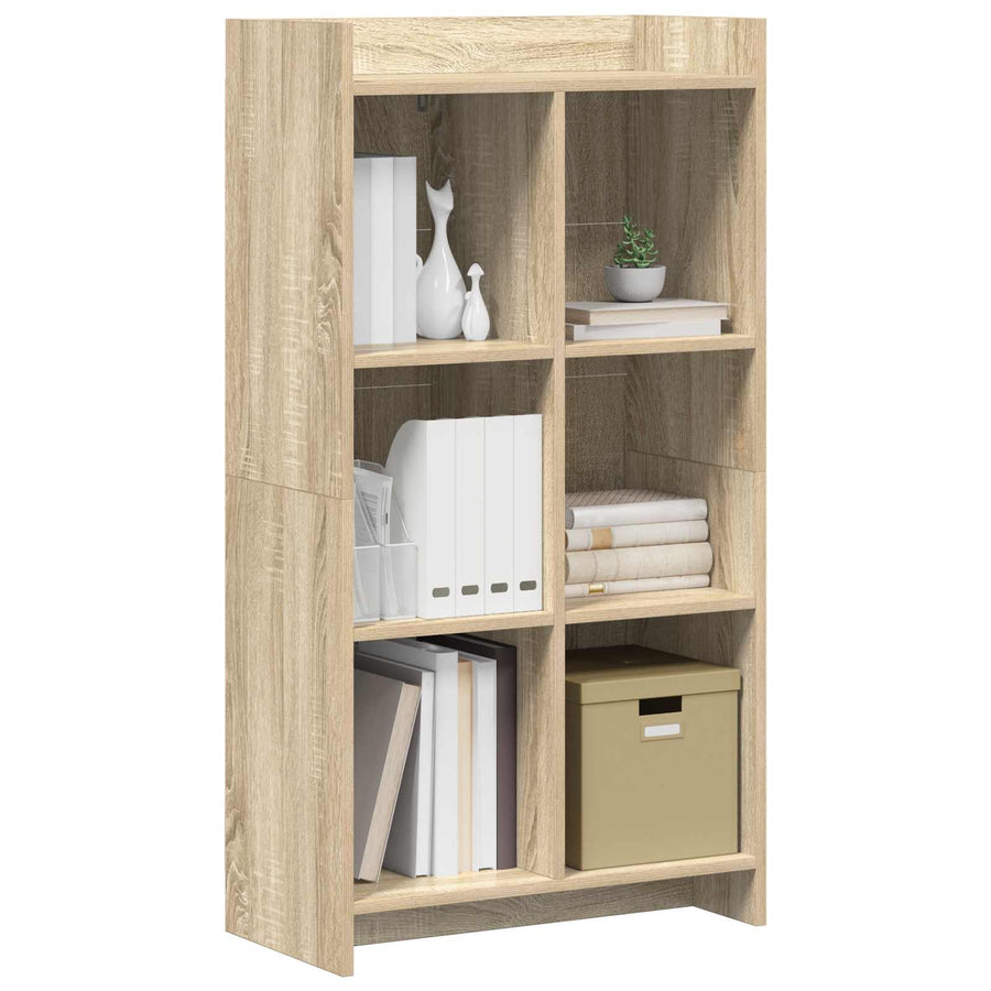 Boekenkast Sonoma Eiken 59 x 30 x 111 cm Bewerkt hout