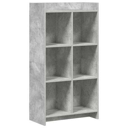 Boekenkast Concerte Grijs 59 x 30 x 111 cm Bewerkt hout