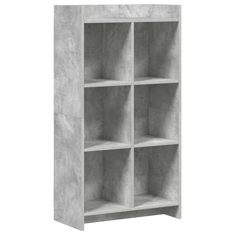 Boekenkast Concerte Grijs 59 x 30 x 111 cm Bewerkt hout