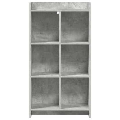 Boekenkast Concerte Grijs 59 x 30 x 111 cm Bewerkt hout
