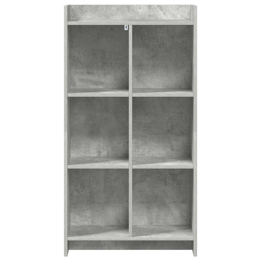 Boekenkast Concerte Grijs 59 x 30 x 111 cm Bewerkt hout