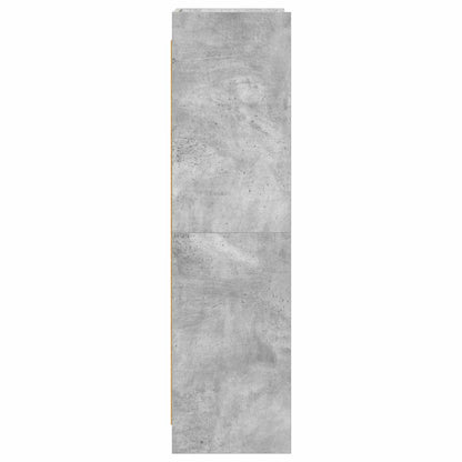 Boekenkast Concerte Grijs 59 x 30 x 111 cm Bewerkt hout