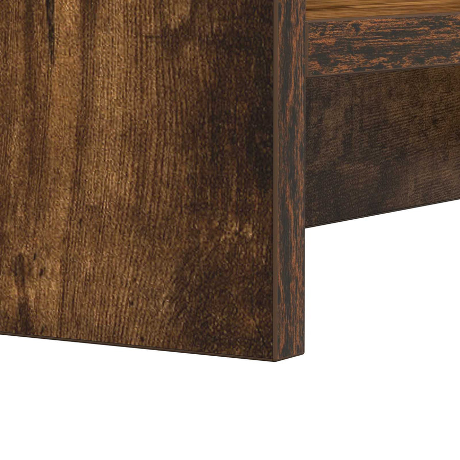 Boekenkast Gerookt eiken 59 x 30 x 111 cm Bewerkt hout