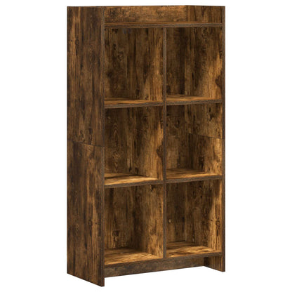 Boekenkast Gerookt eiken 59 x 30 x 111 cm Bewerkt hout