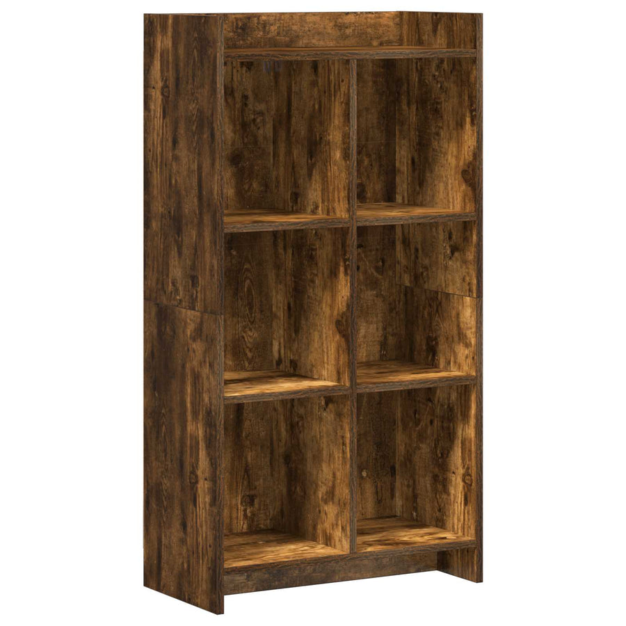 Boekenkast Gerookt eiken 59 x 30 x 111 cm Bewerkt hout