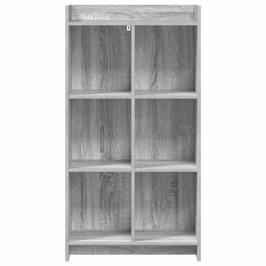 Boekenkast Grijs Sonoma 59 x 30 x 111 cm Bewerkt hout
