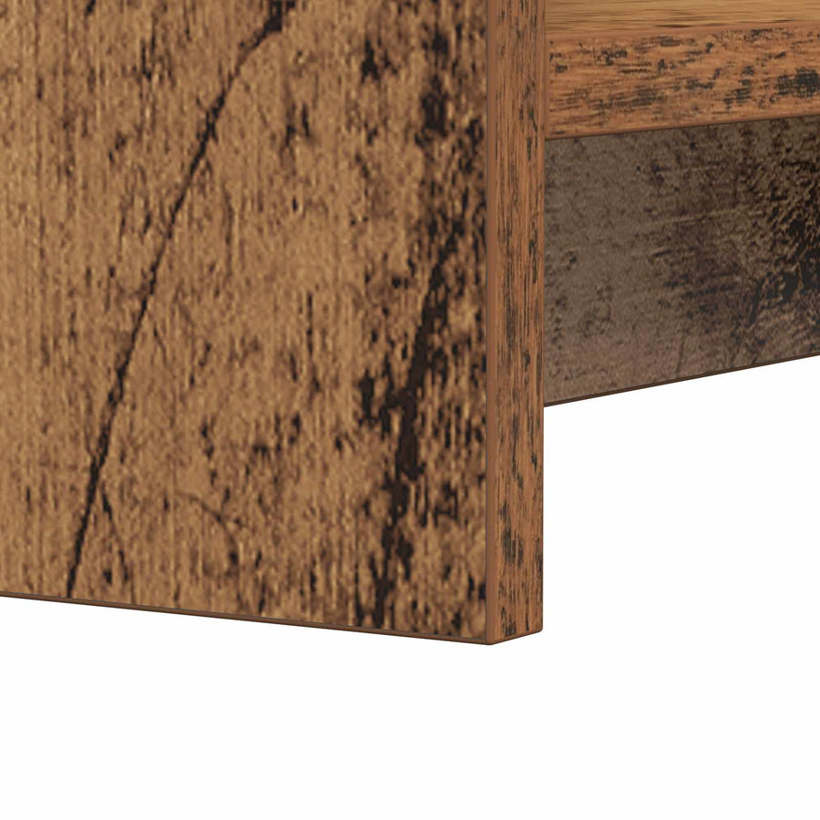 Boekenkast Oud hout 59 x 30 x 111 cm Bewerkt hout