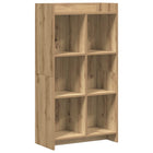 Bookcase Artisanal oak 59 x 30 x 111 cm Engineered wood