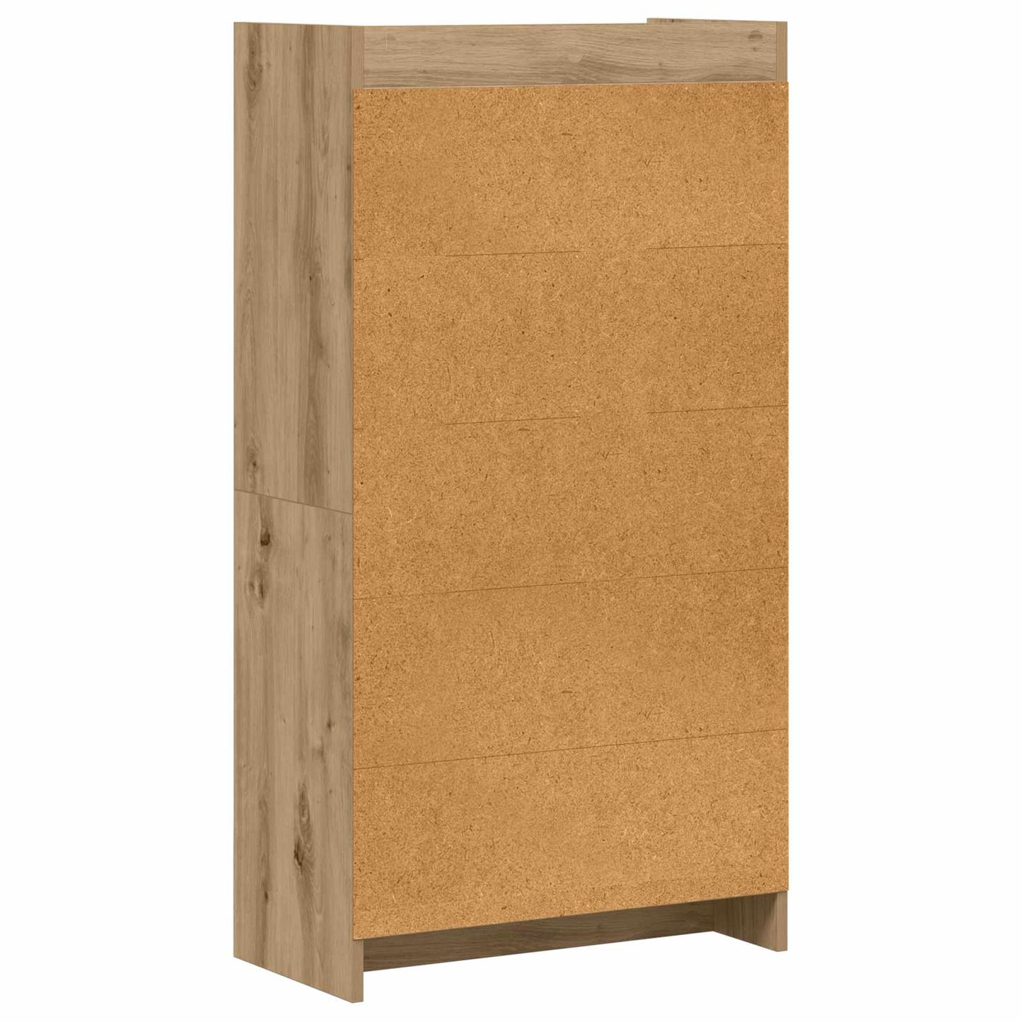 Boekenkast Artisanaal eiken 59 x 30 x 111 cm Bewerkt hout