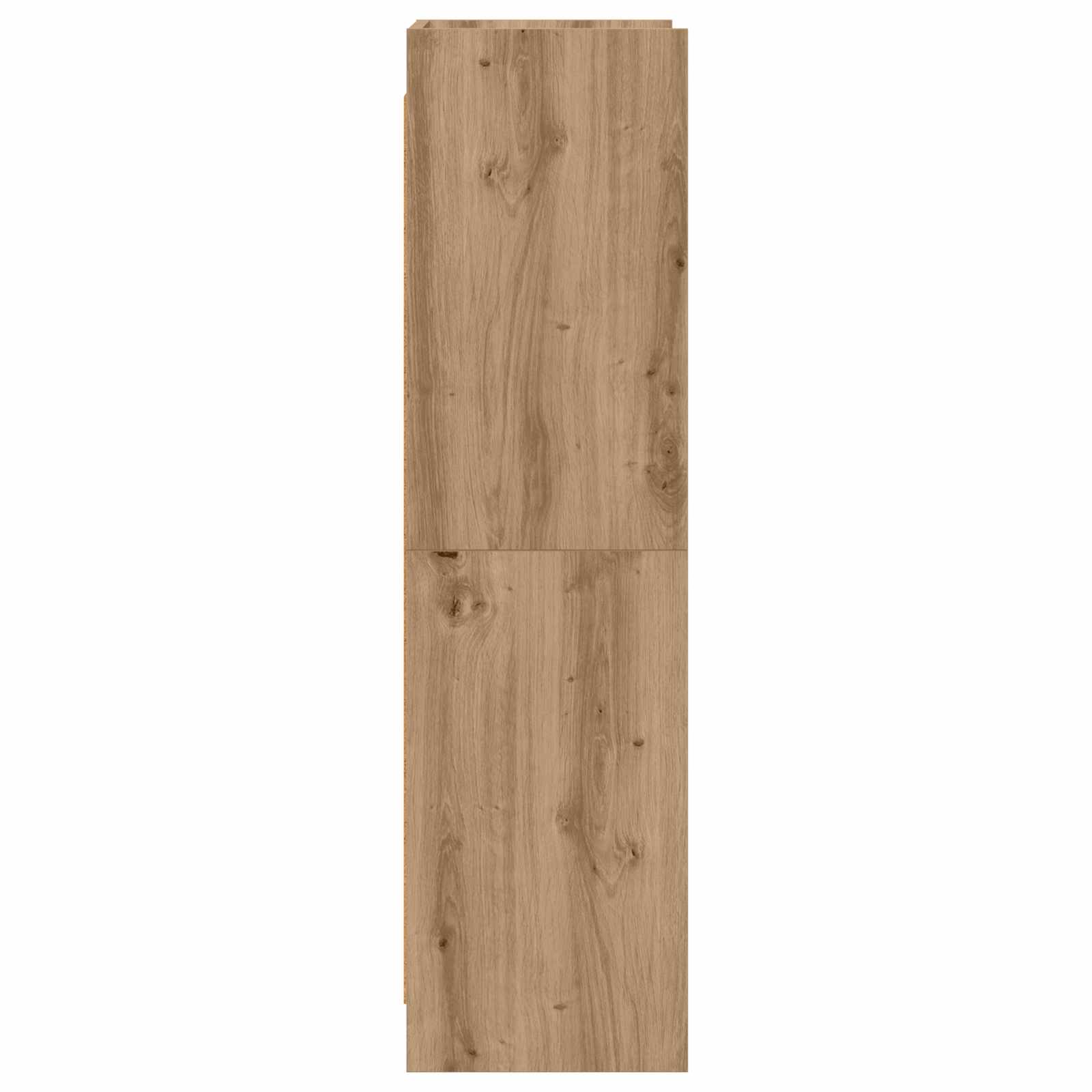 Boekenkast Artisanaal eiken 59 x 30 x 111 cm Bewerkt hout