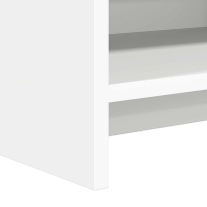 Boekenkast Wit 87,5 x 30 x 111 cm Bewerkt hout