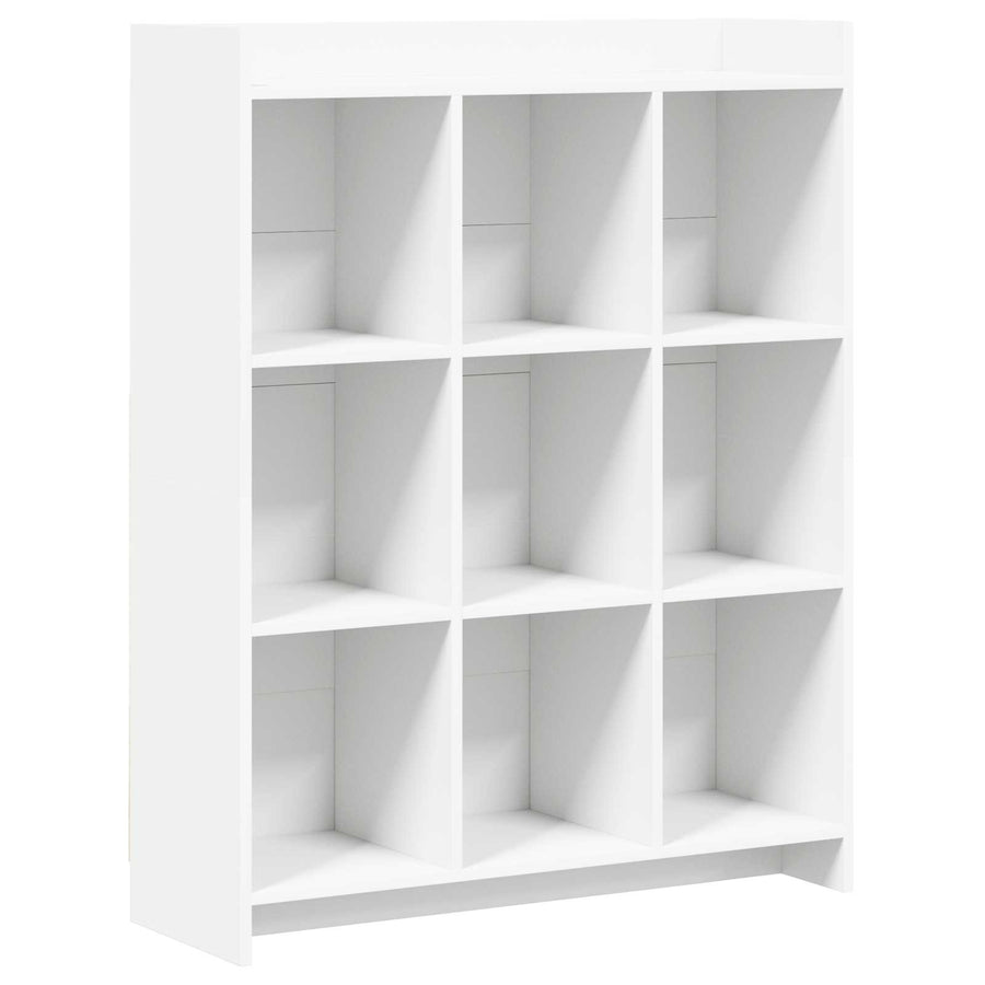 Boekenkast Wit 87,5 x 30 x 111 cm Bewerkt hout