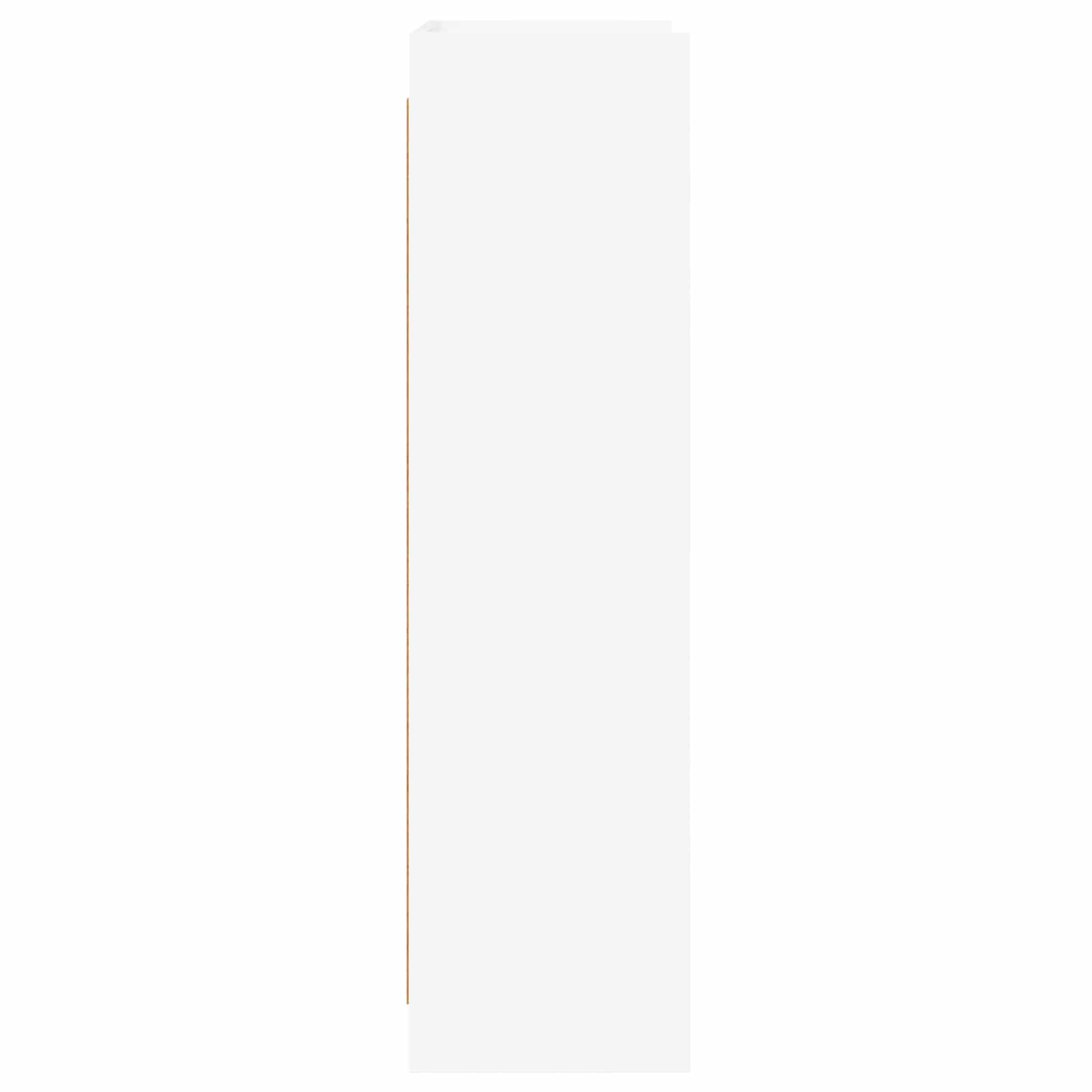 Boekenkast Wit 87,5 x 30 x 111 cm Bewerkt hout