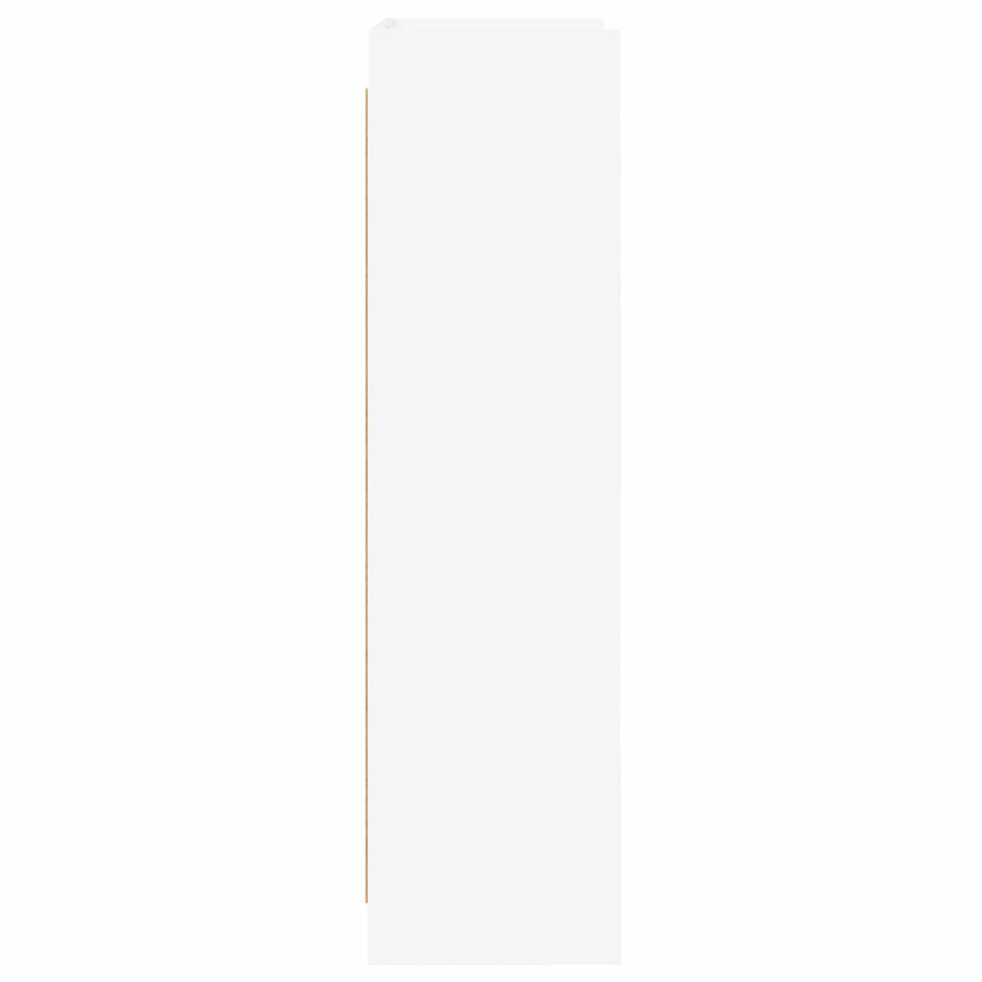 Boekenkast Wit 87,5 x 30 x 111 cm Bewerkt hout