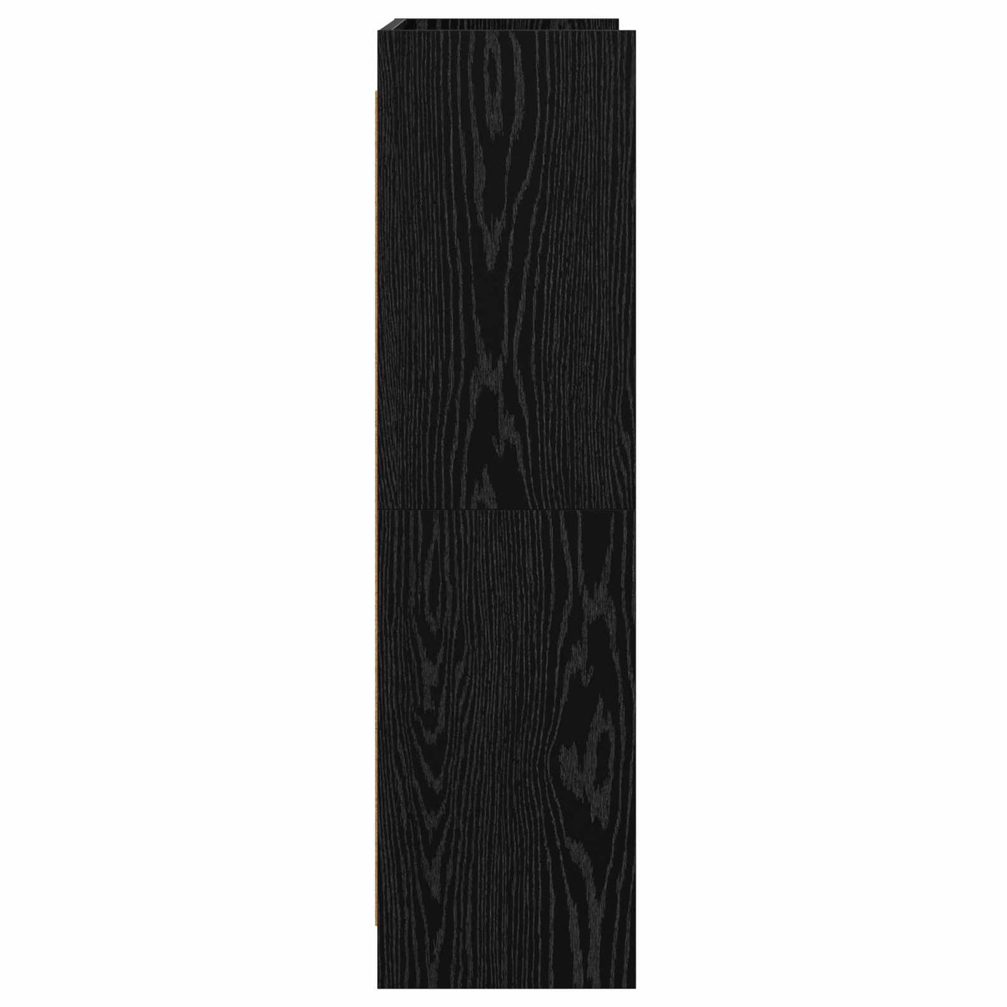 Boekenkast Zwart eiken 87,5 x 30 x 111 cm Bewerkt hout