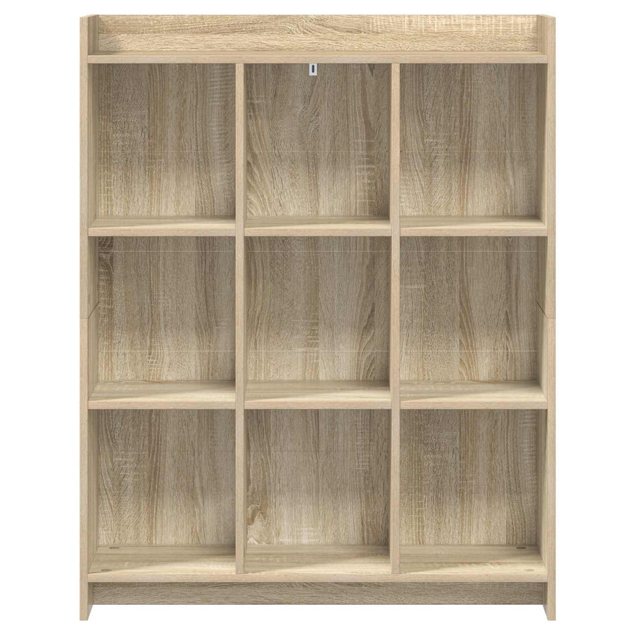 Boekenkast Sonoma Eiken 87,5 x 30 x 111 cm Bewerkt hout