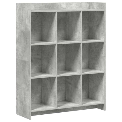 Boekenkast Concerte Grijs 87,5 x 30 x 111 cm Bewerkt hout