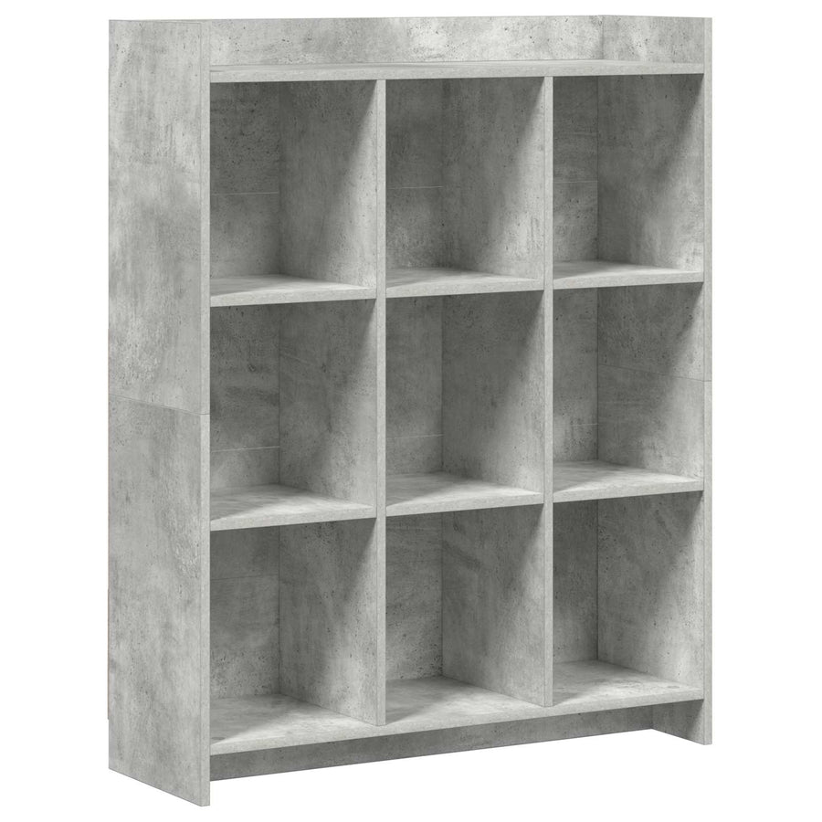 Boekenkast Concerte Grijs 87,5 x 30 x 111 cm Bewerkt hout