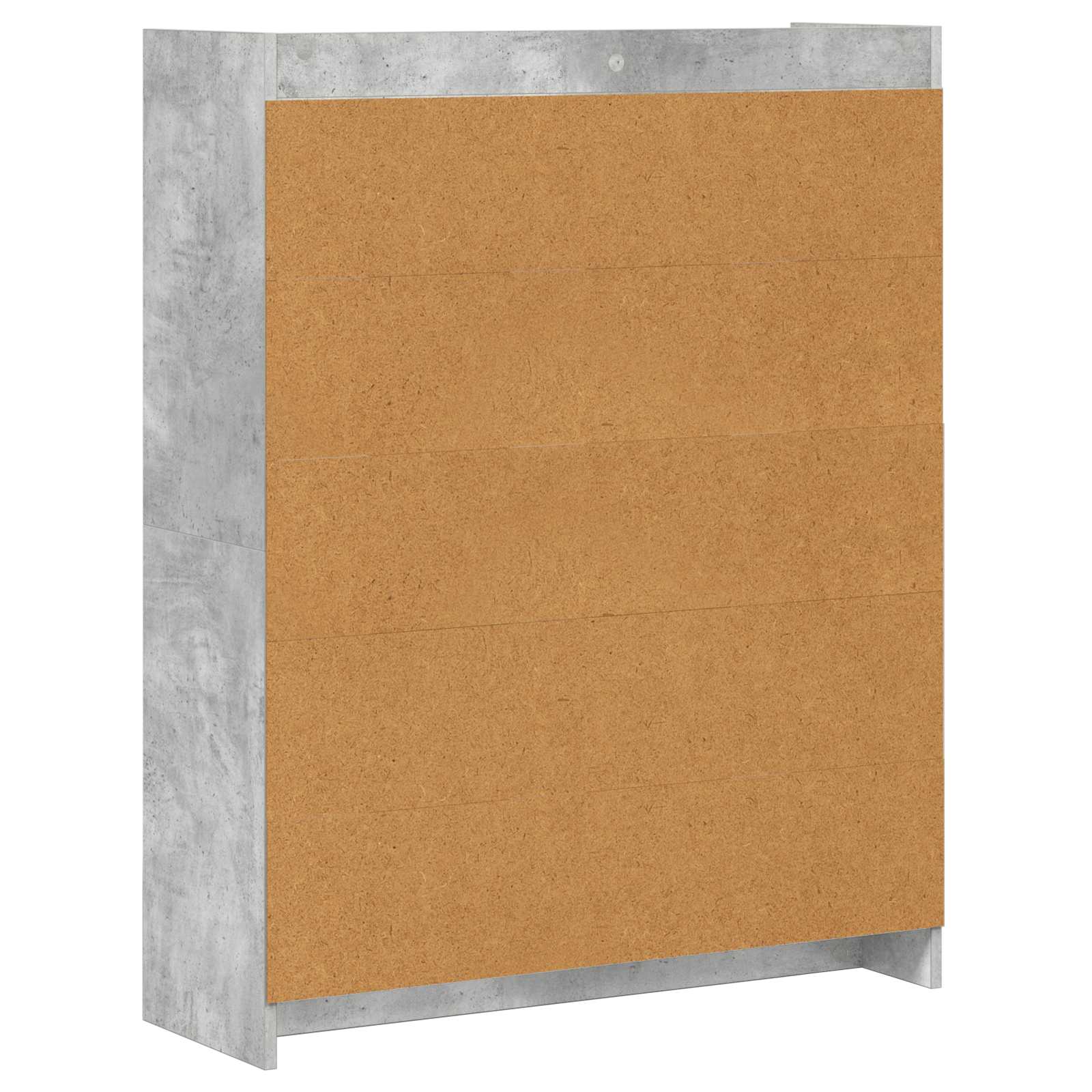 Boekenkast Concerte Grijs 87,5 x 30 x 111 cm Bewerkt hout