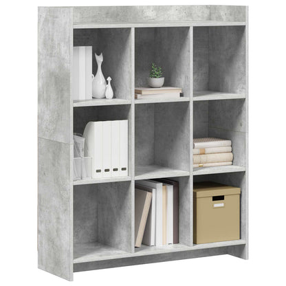 Boekenkast Concerte Grijs 87,5 x 30 x 111 cm Bewerkt hout