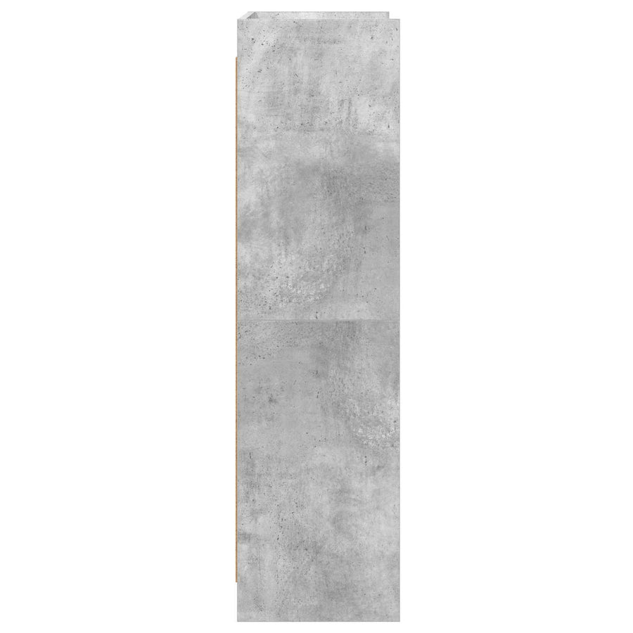 Boekenkast Concerte Grijs 87,5 x 30 x 111 cm Bewerkt hout