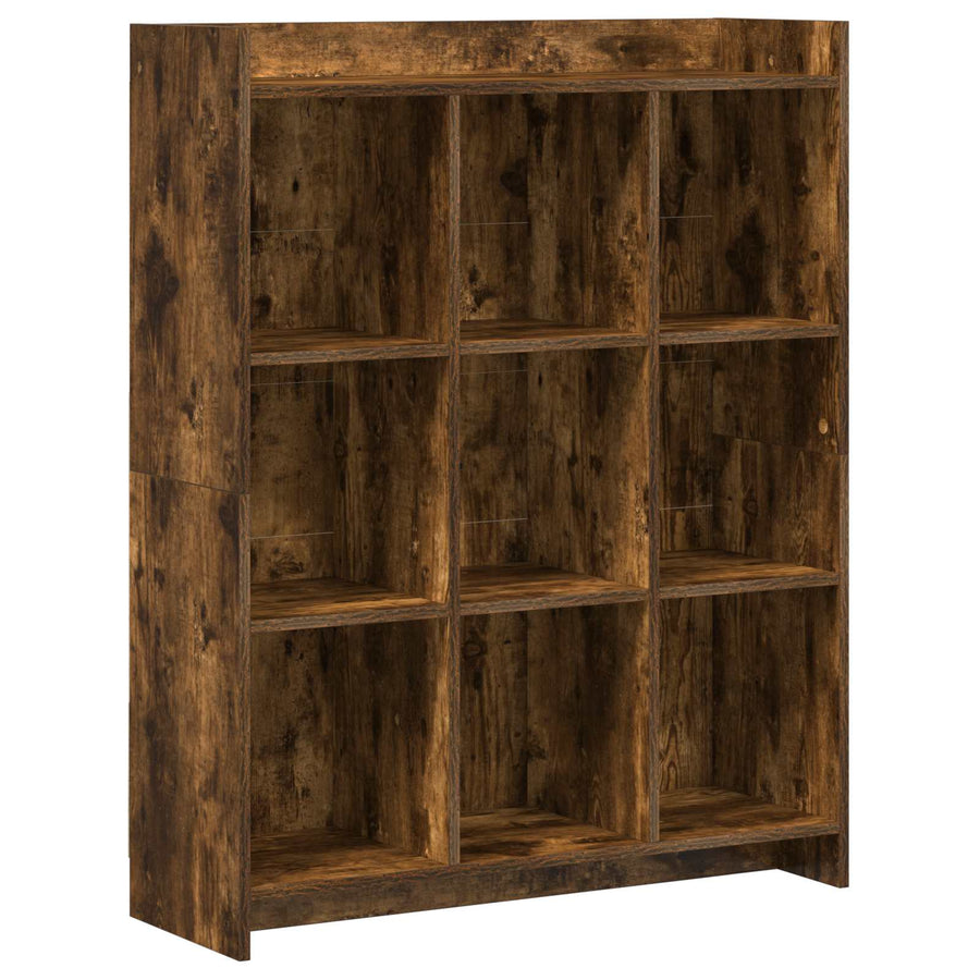 Boekenkast Gerookt eiken 87,5 x 30 x 111 cm Bewerkt hout