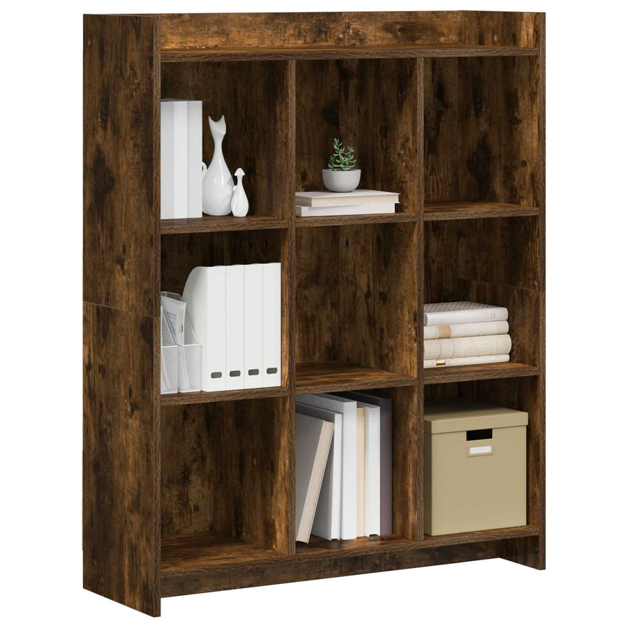 Boekenkast Gerookt eiken 87,5 x 30 x 111 cm Bewerkt hout