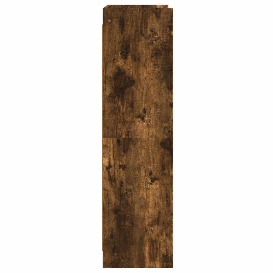 Boekenkast Gerookt eiken 87,5 x 30 x 111 cm Bewerkt hout