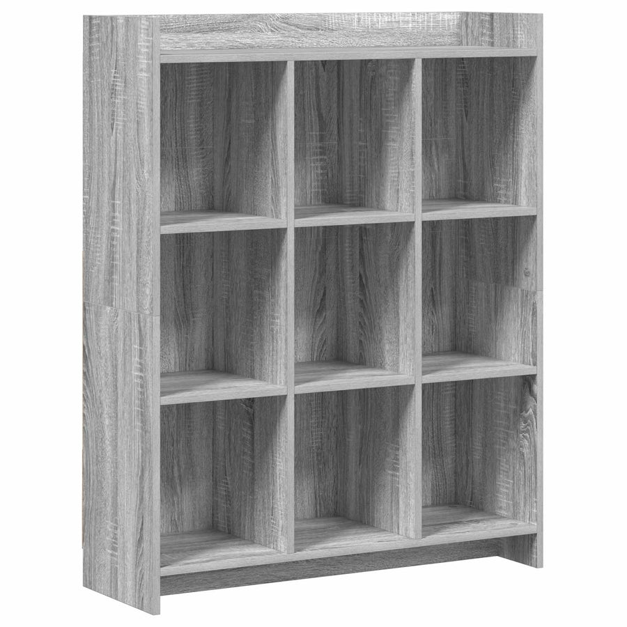 Boekenkast Grijs Sonoma 87,5 x 30 x 111 cm Bewerkt hout