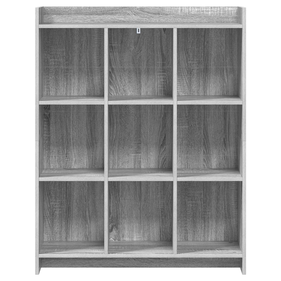 Boekenkast Grijs Sonoma 87,5 x 30 x 111 cm Bewerkt hout