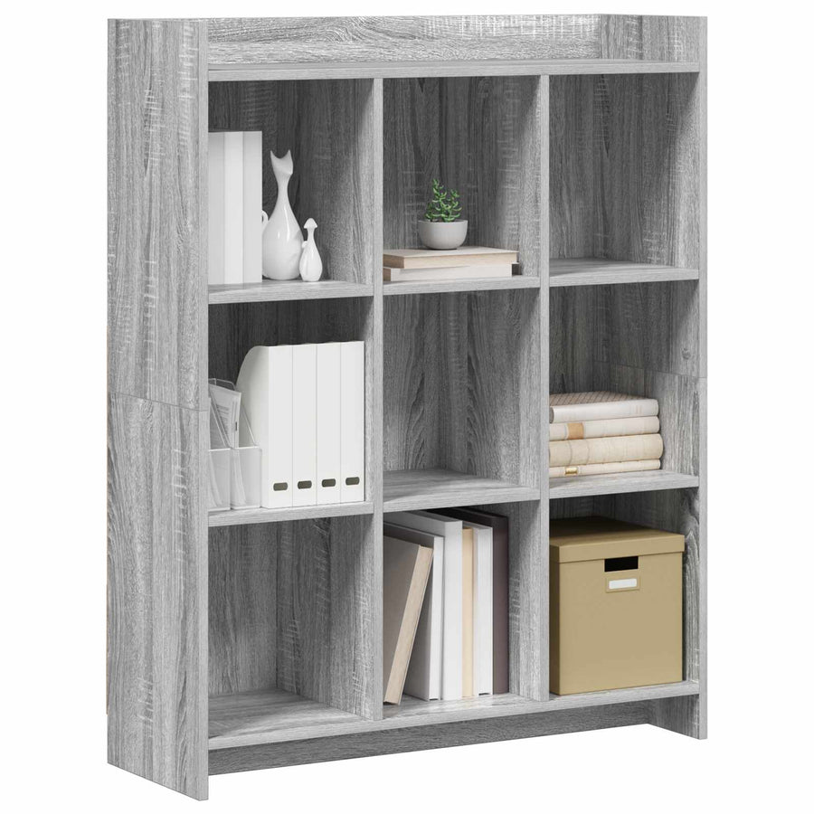 Boekenkast Grijs Sonoma 87,5 x 30 x 111 cm Bewerkt hout