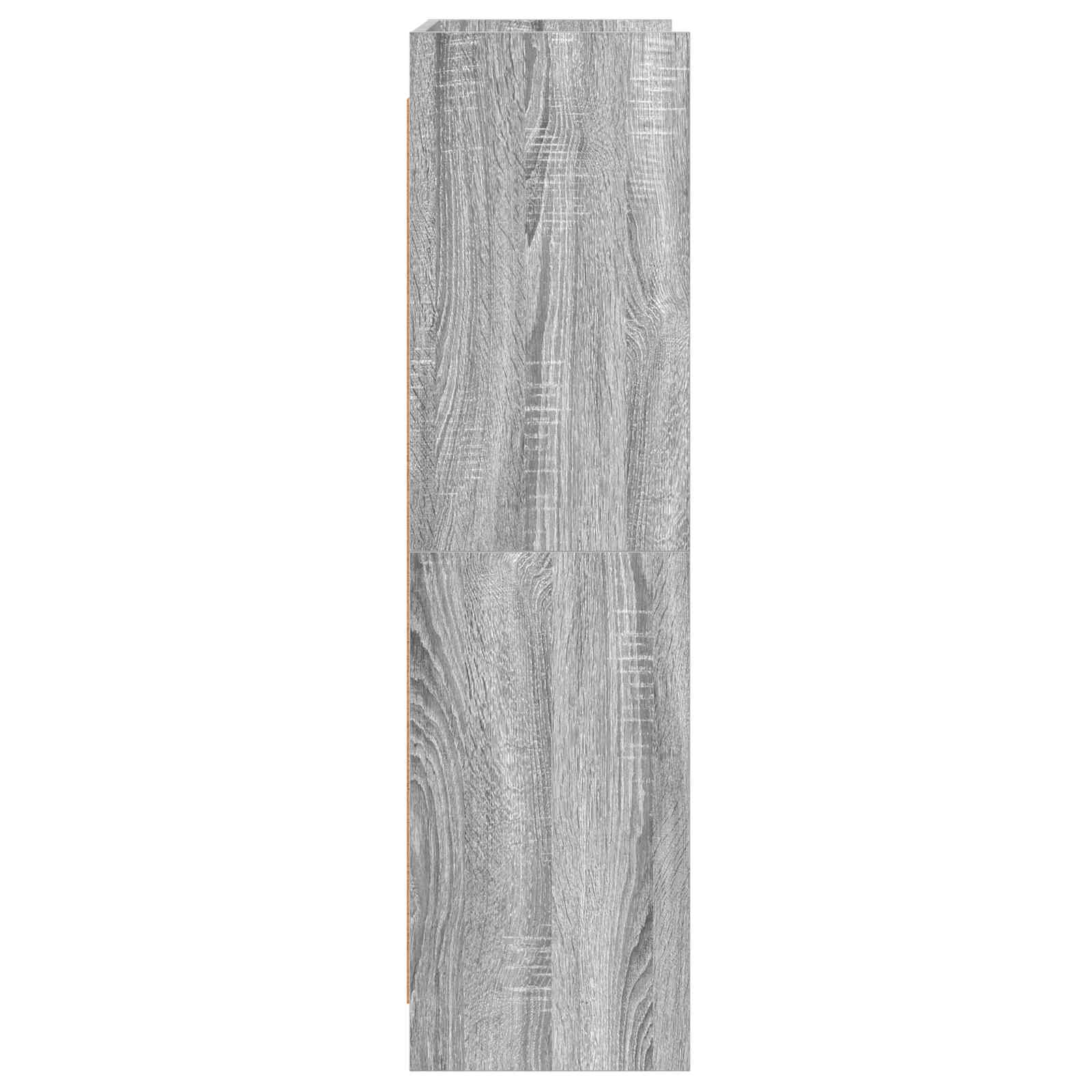 Boekenkast Grijs Sonoma 87,5 x 30 x 111 cm Bewerkt hout