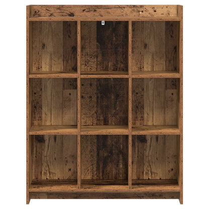 Boekenkast Oud hout 87,5 x 30 x 111 cm Bewerkt hout