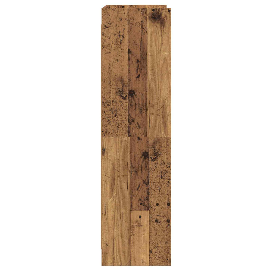 Boekenkast Oud hout 87,5 x 30 x 111 cm Bewerkt hout