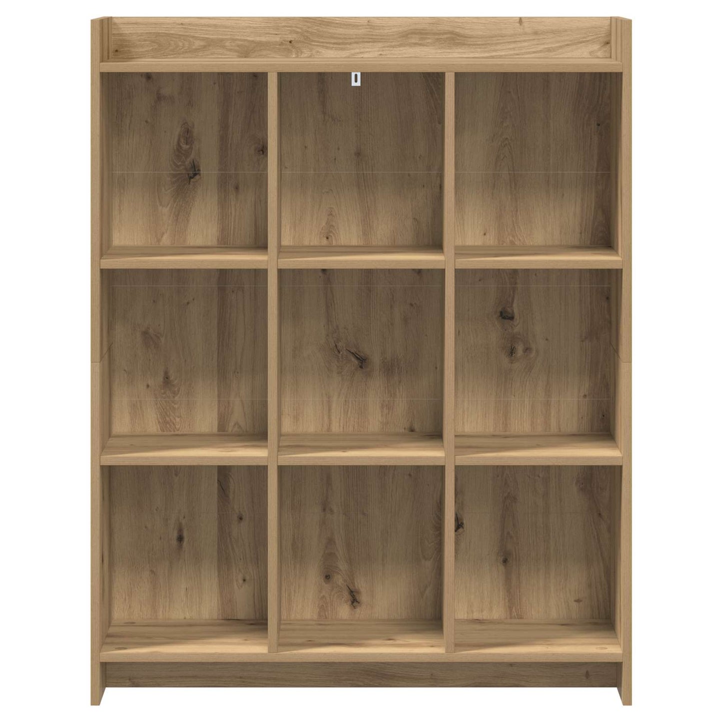 Boekenkast Artisanaal eiken 87,5 x 30 x 111 cm Bewerkt hout