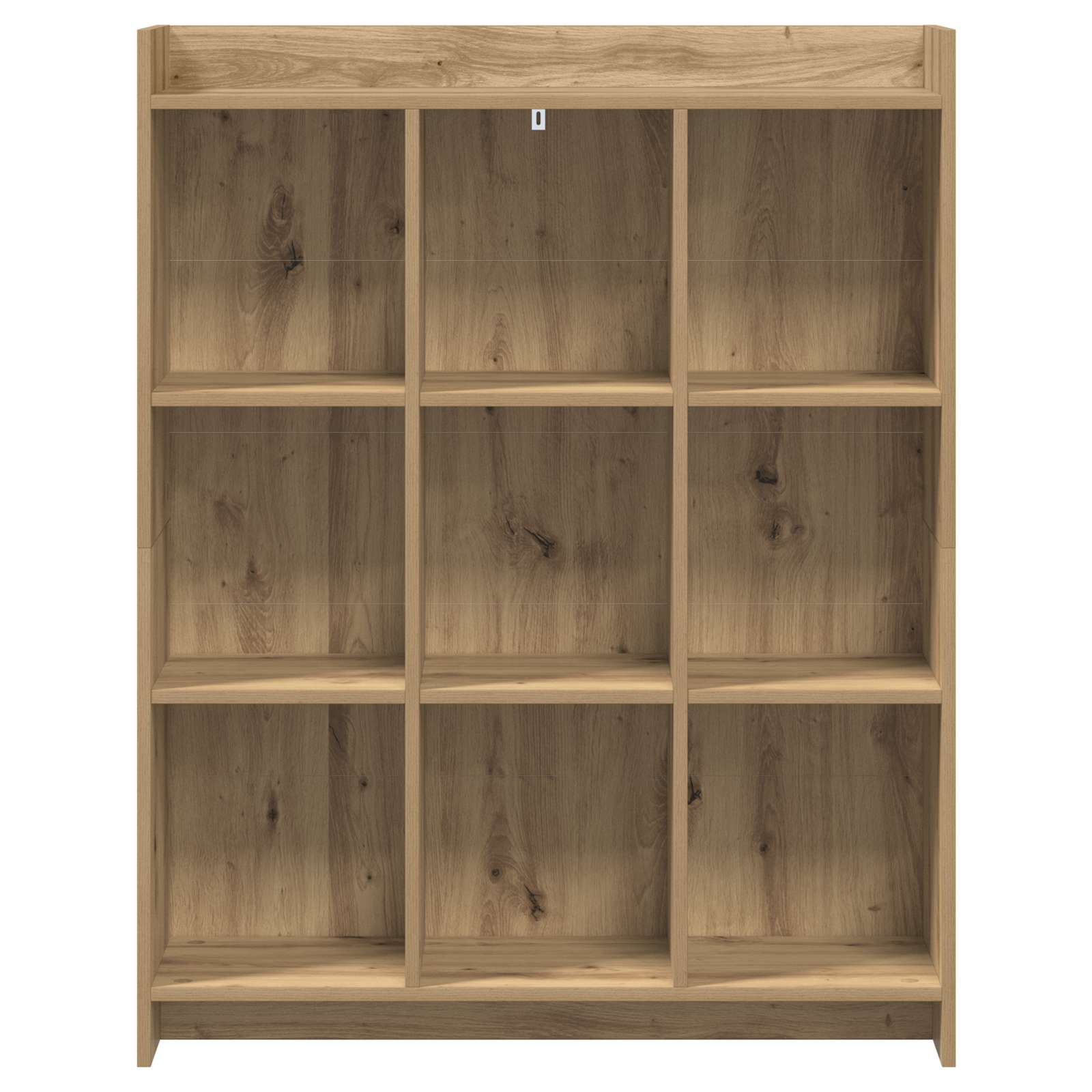 Boekenkast Artisanaal eiken 87,5 x 30 x 111 cm Bewerkt hout