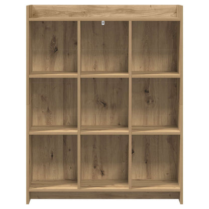 Boekenkast Artisanaal eiken 87,5 x 30 x 111 cm Bewerkt hout