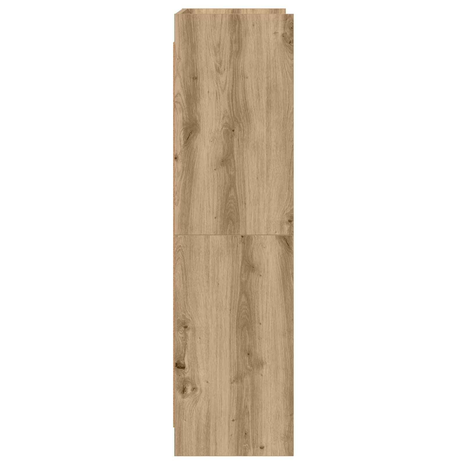 Boekenkast Artisanaal eiken 87,5 x 30 x 111 cm Bewerkt hout