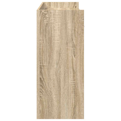 Wandtafel Sonoma Eiken 90 x 35 x 80 cm Bewerkt hout