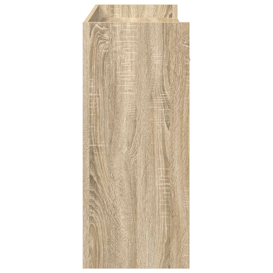Wandtafel Sonoma Eiken 90 x 35 x 80 cm Bewerkt hout