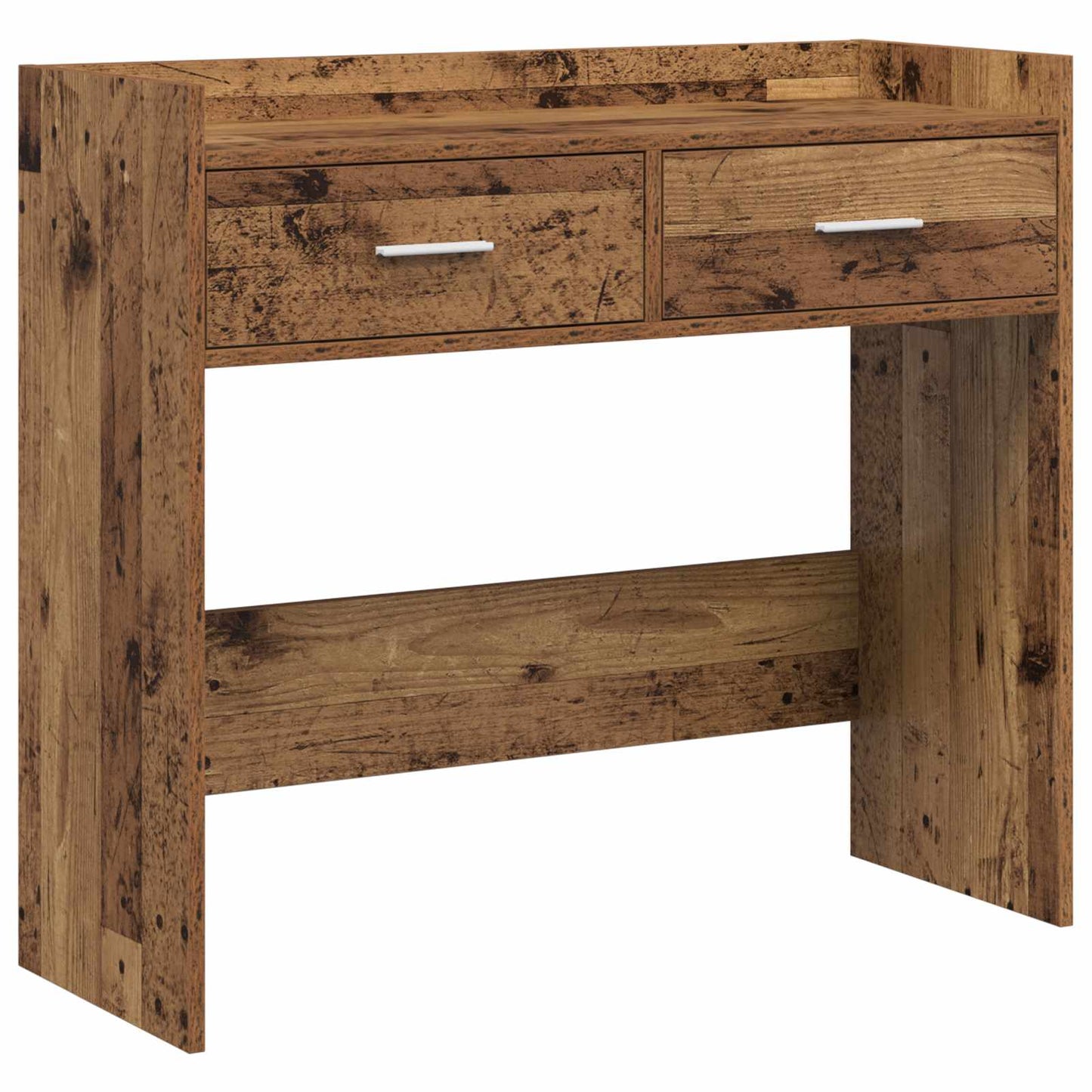 Wandtafel Oud hout 90 x 35 x 80 cm Bewerkt hout
