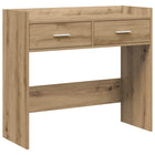 Wandtafel 90x35x80 cm bewerkt hout