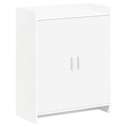 Schoenenkast 73,5x36x92 cm wit bewerkt hout